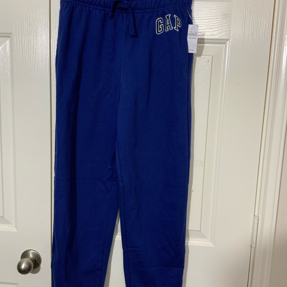 NWT GAP Kids Youth Blue Jogger Pants